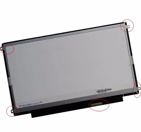 N133BGE-LB1 B133XW01 V.2 B133XW01 V.3 LP133WH2 TLA4 левый + правый 2 отверстия для винтов для ACER 3810T TM8371G 3820ZG