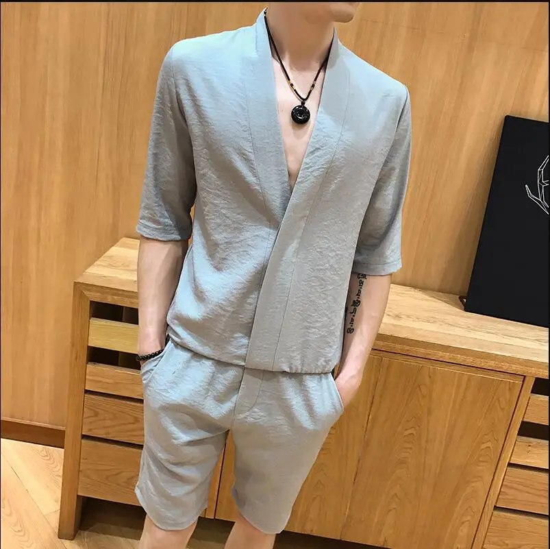 Мужские рубашки смокинги с v образным вырезом повседневные облегающие большого