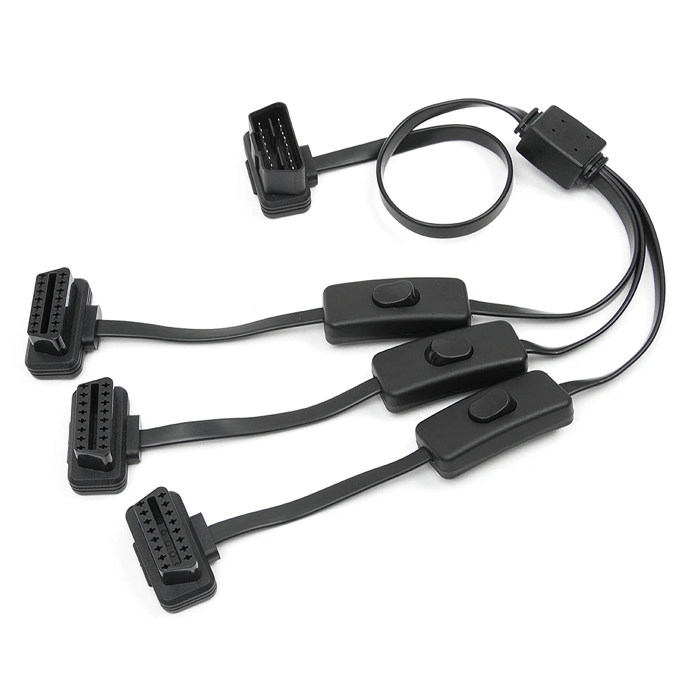 Автомобильный диагностический сканер KWOKKER разветвитель OBD2 удлинитель 1 3 с
