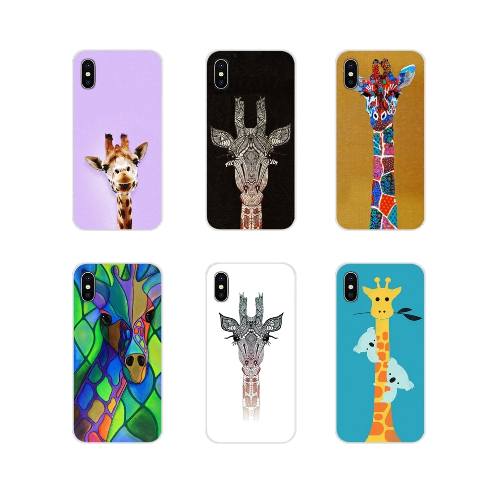 Аксессуары для телефона с жирафом чехлы Huawei G7 G8 P7 P8 P9 P10 P20 P30 Lite Mini Pro P Smart Plus 2017 2018