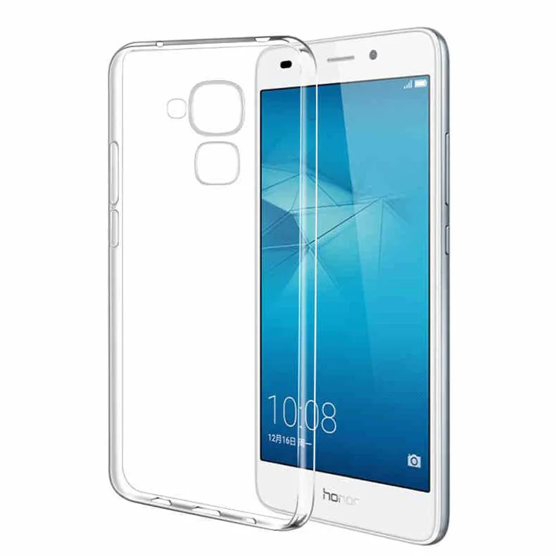 Чехол для Huawei GT3 5 дюйма прозрачный мягкий ТПУ чехол телефона GT 3 накладка|case 5.5|case