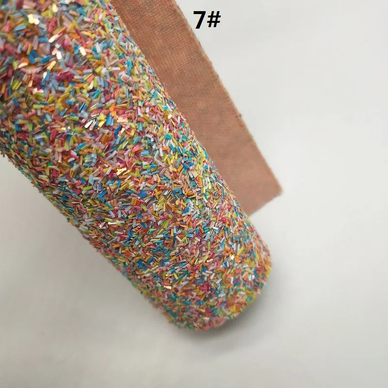 7 1 шт. 21X29 см синтетический Letaher, блестящая ткань, с эффектом блестящей кожи, блестящая искусственная ткань для луков leosynthecodiy T214 - Цвет: 7