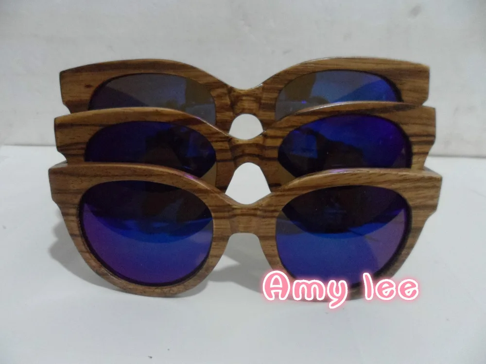 free shipping2014Explosion models trendy glasses &amp colored bamboo beach sunglasses fashion polarized lens |