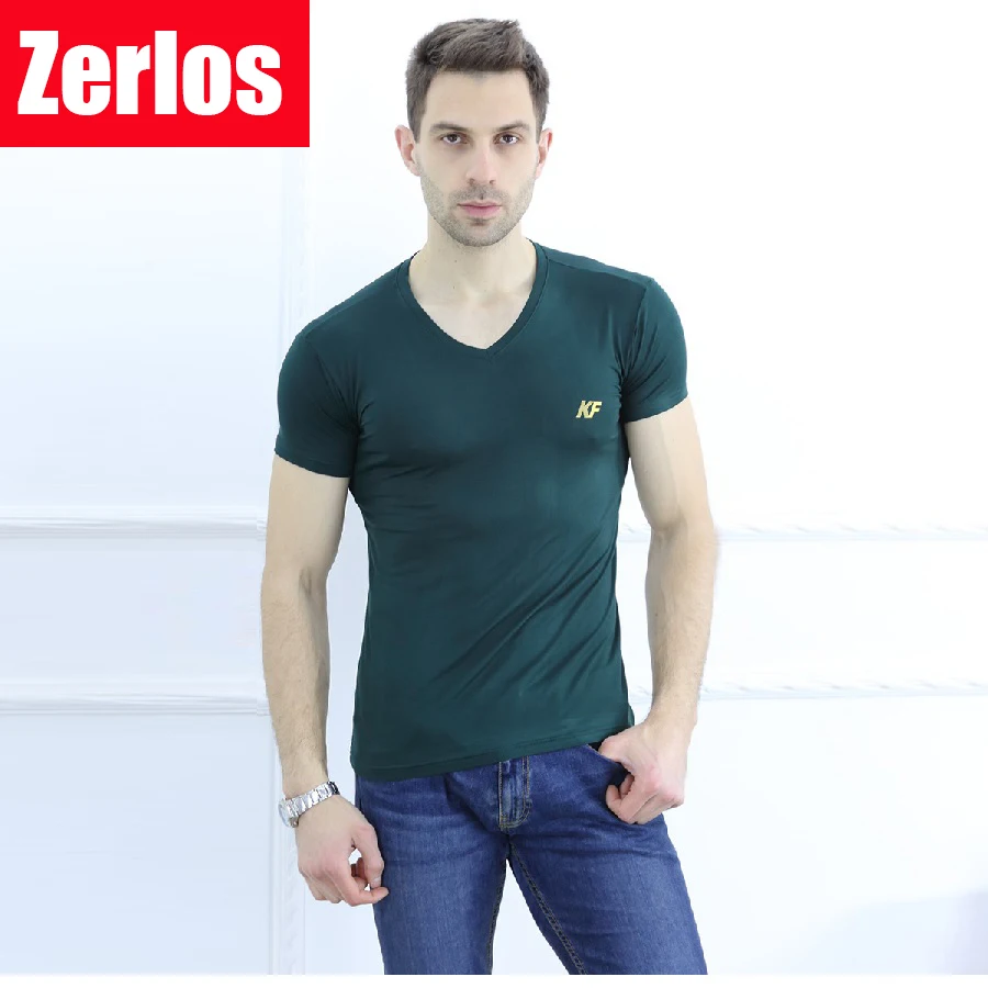Большие размеры, L-6XL, мужские летние футболки, Мода, новинка, бамбуковое волокно, хлопок, мягкие, высокое качество, v-образный вырез, короткий рукав, повседневные футболки