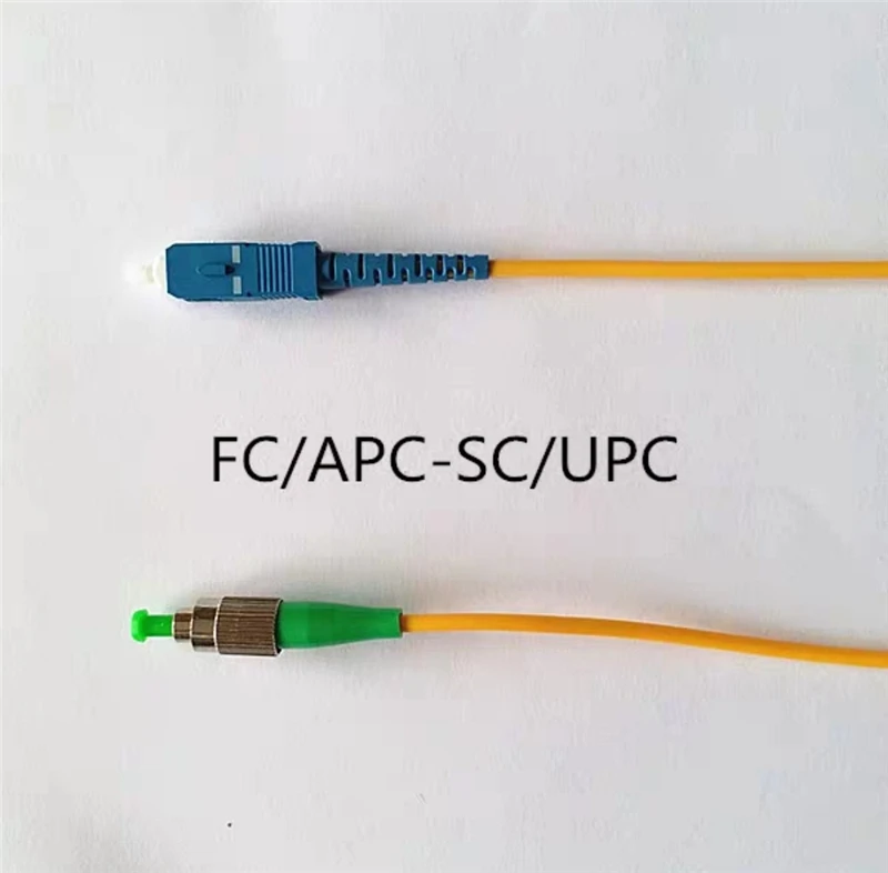 20pcs 1m fiber patchcord SX LC SC FC ST UPC APC Simpex 3.0mm 2.0mm patch cable SM SX SC LC FC ST optical fibre jumper IL<0.3dB