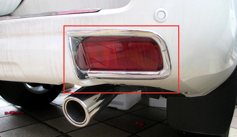 Внешняя задняя противотуманная фара накладка ABS 2 шт для Toyota Land Cruiser Prado J150 2010-2016 |