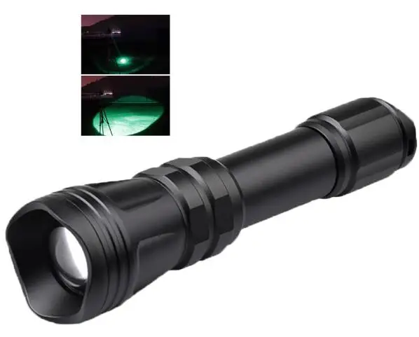 Ночной охотничий фонарь с приближением Водонепроницаемый Cree XM L2 U4 светодиодный