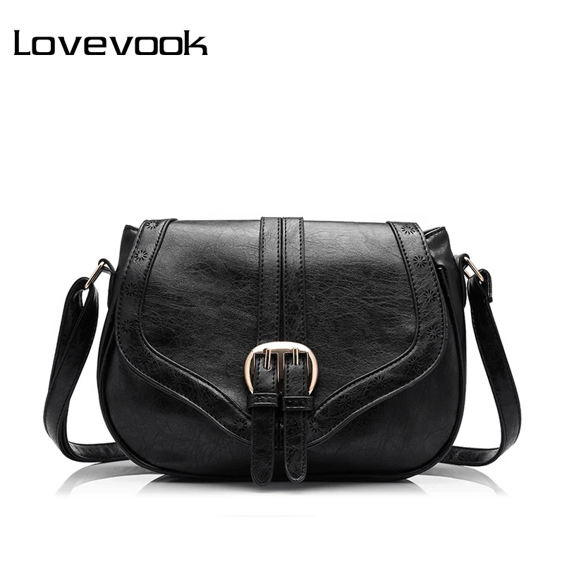 Брендовая женская сумка мессенджер LOVEVOOK модная через плечо с вырезами женские