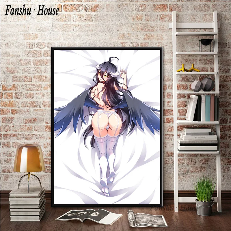 Плакат OVERLORD горячая анимация милая фотография и принты Картина на холсте