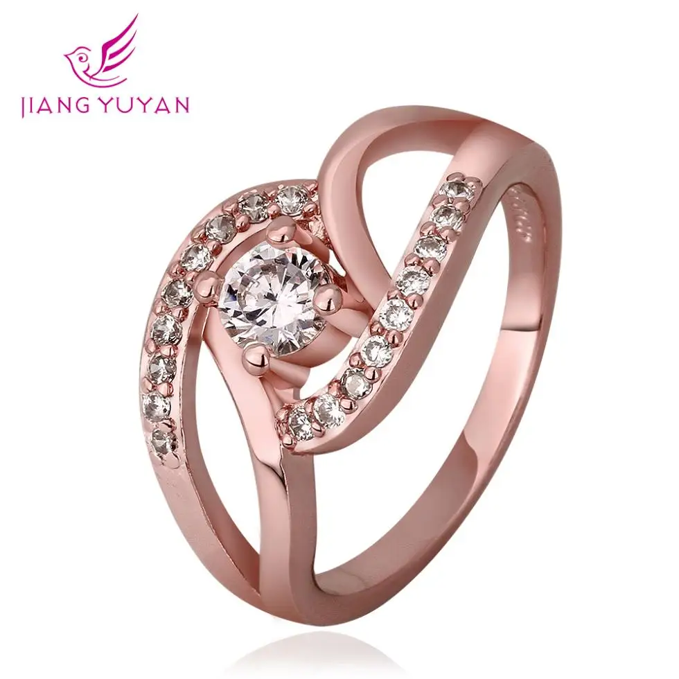 fashion gold ring new 2015 accessories rhinestone wedding rings for women jewelry the silver o Korean | Украшения и аксессуары