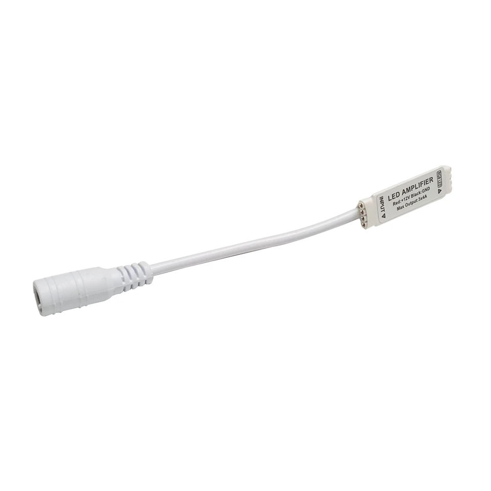 Новый мини RGB LED усилитель DC12V 144 W 12A для цвет 5050 3528 светодиодный полосы|mini rgb led
