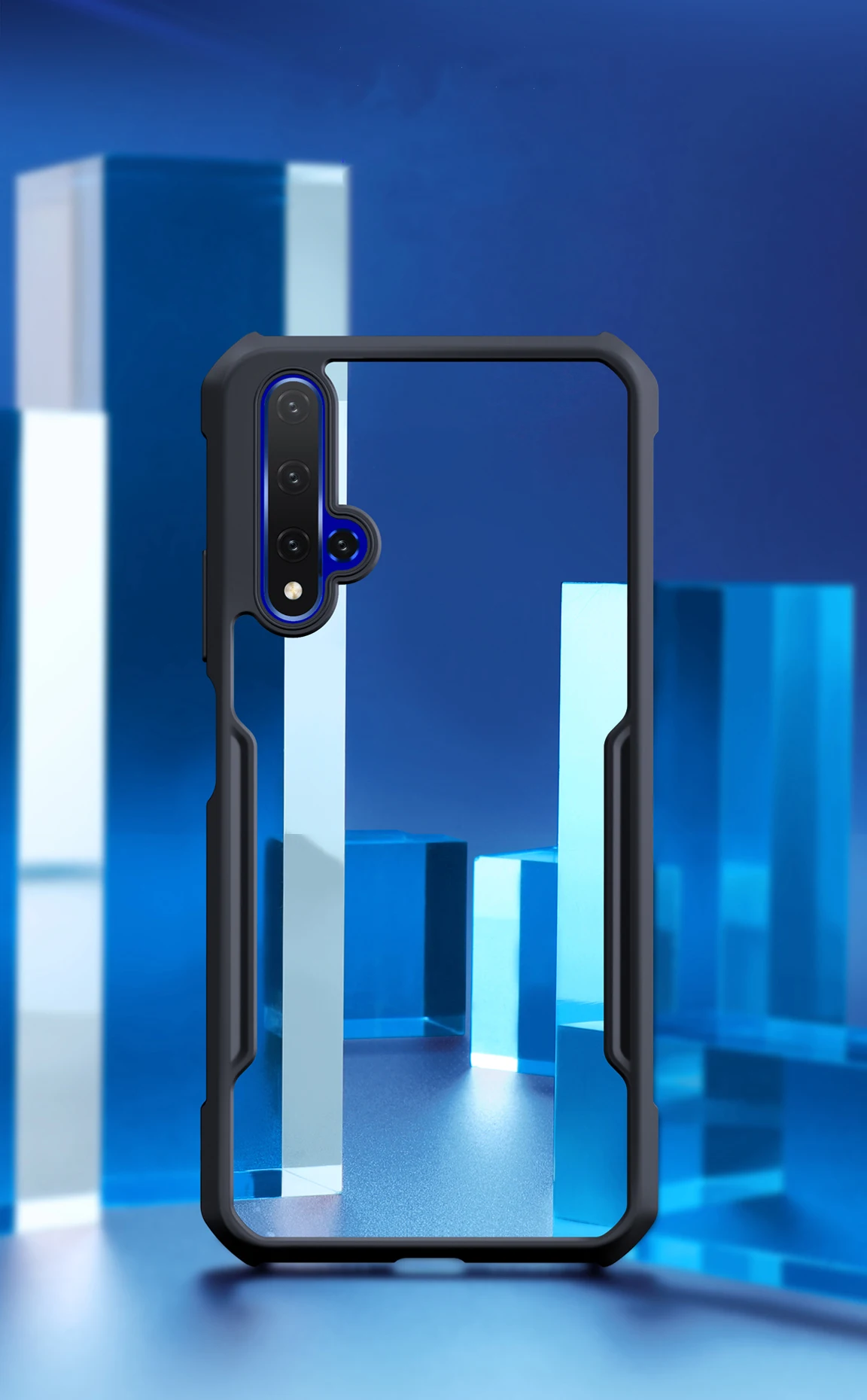 Xundd Роскошный прозрачный чехол для huawei Honor 20, чехол с подушками безопасности, противоударный чехол на заднюю панель для huawei Honor 20 Pro Funda, бизнес-хит