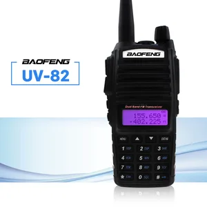 Портативная рация Baofeng UV-82 Talkie 5W Dual PTT 137-174400-520MHz UV 82 Ham Любительская Двусторонняя радиостанция для охоты трекер