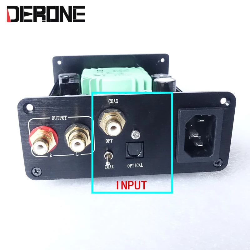 Hifi PCM1794* 2 декодер 192 кГц 24bit AK4118 коаксиальный/оптический вход JRC NE5532 NE5534 или LEM49710 LEM49720