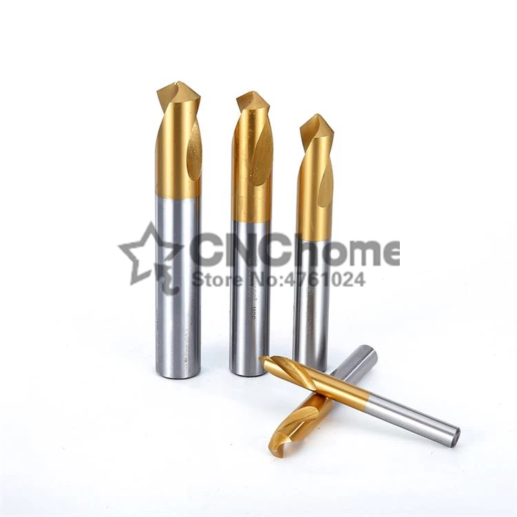 1PCS 3.0*60 degrees/3.0*90 degrees/3.0*120 degrees High quality HSS-CO Titanium coating Pilot drill center Free shipping | Инструменты