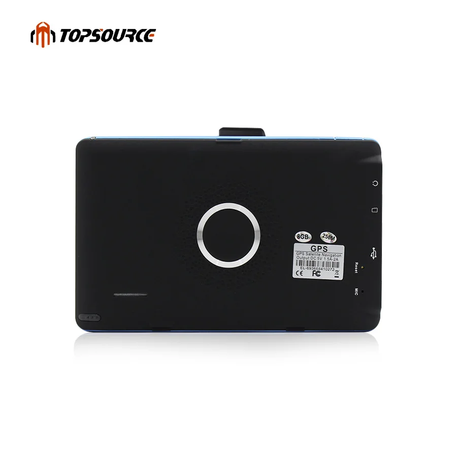 Topsource 7 дюймов автомобиля gps навигации WinCE 6 0 Bluetooth AVIN заднего вида камера 8 ГБ/256 Мб