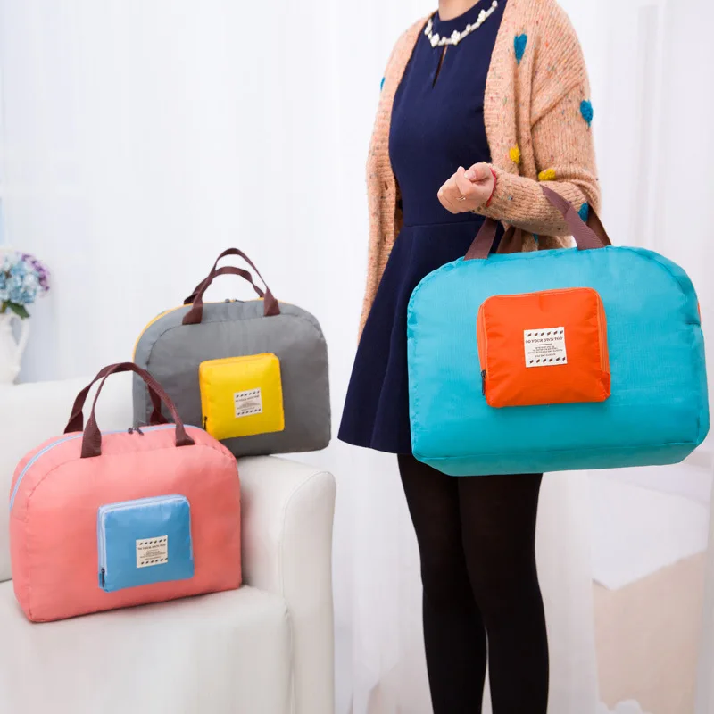 Складная/нейлоновая/Мужская/Женская дорожная сумка ручная