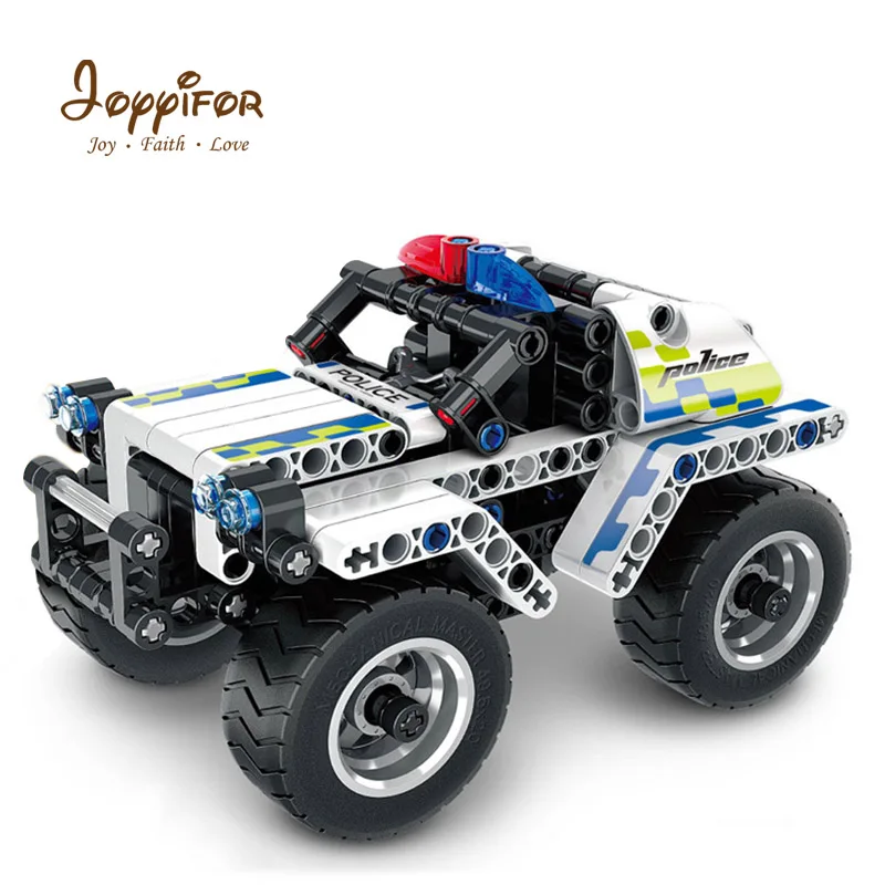 Joyifor High Technic Warrior внедорожник гонщик Автомобиль Мотоцикл строительные блоки 3D