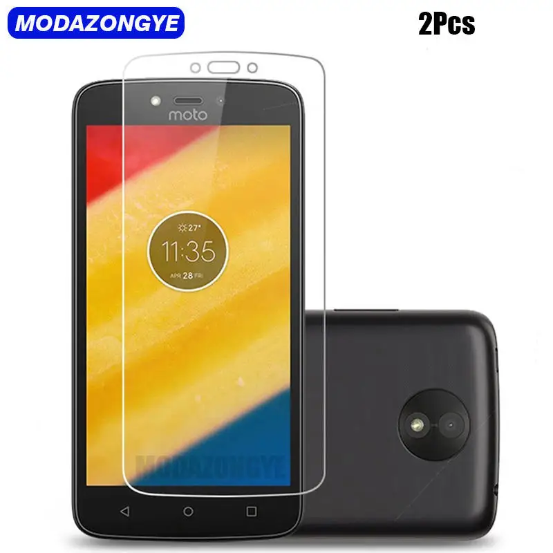 2 шт. защитная пленка для Motorola Moto C закаленное стекло Lenovo XT1750 XT1754 MotoC|Защитные