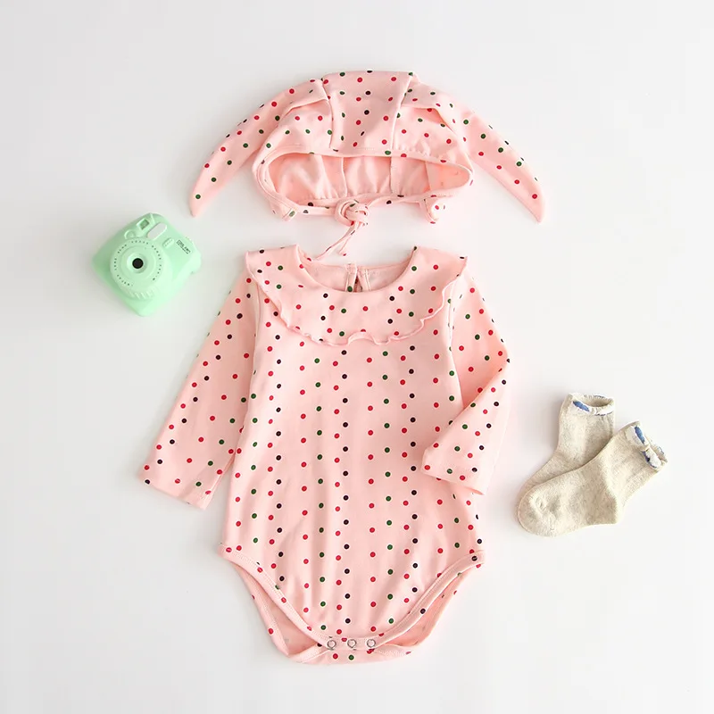 Новое поступление осенних детских комбинезонов для девочек милая одежда малышей