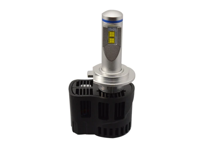 H7 Фар Kit 5200lm * 2 10400lm 55 Вт СВЕТОДИОДНЫЕ Фары Лампы 6000 К 5000 4000 3000 супер белого авто