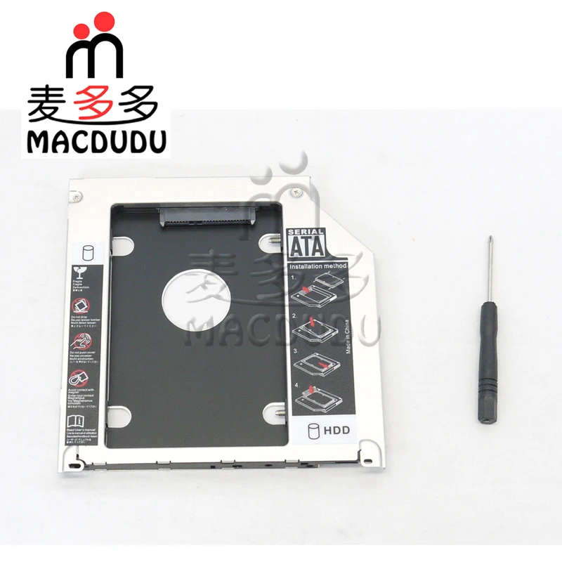 Новый SATA 2 й жесткий диск SSD HDD Caddy/адаптер для MacBook Pro A1278 A1286 A1297 5 &quot/9 мм