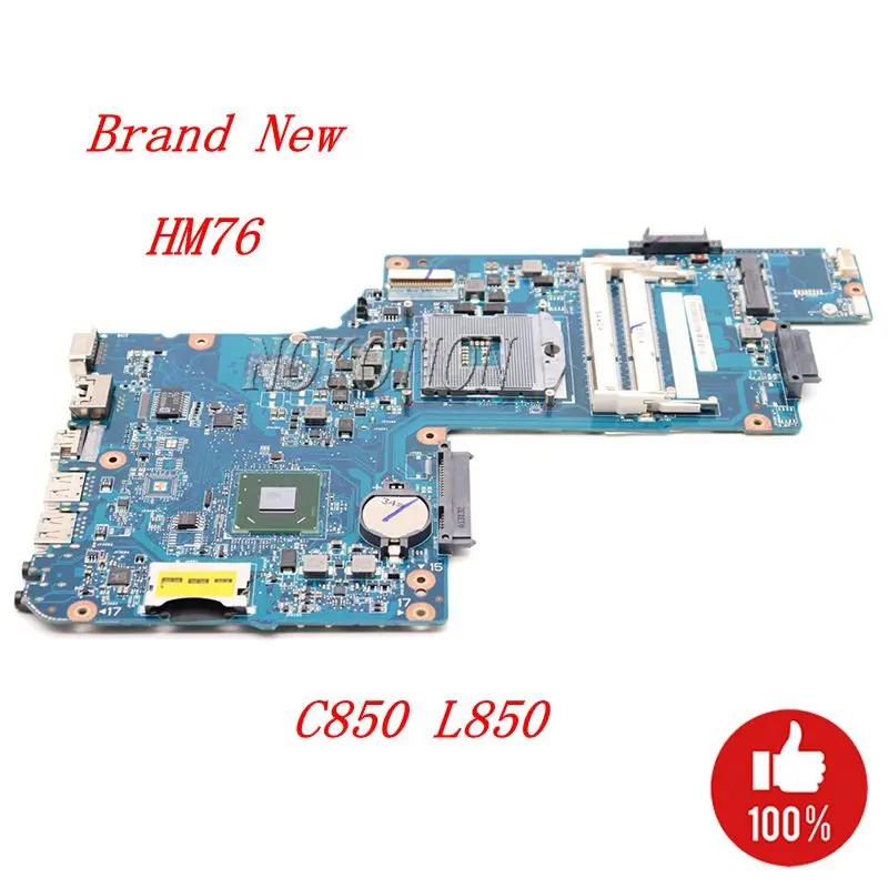 NOKOTION H000052360 H000052590 основная плата для Toshiba Satellite C850 L850 материнская плата для ноутбука SLJ8E HM76 gma hd DDR3 полностью протестирована