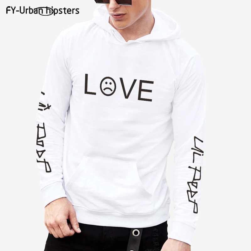 2018 R.I.P Lil Peep Rapper хип-хоп Весенняя Мужская толстовка худи Harajuku Повседневная