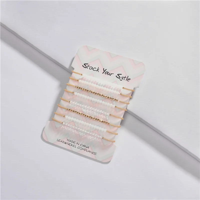 Ювелирные изделия Joolim оптом 8 шт./компл. эластичный браслет Sead Bead изящный