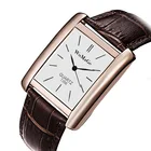 Новые Брендовые женские наручные часы с кожаными ремешками, Популярные стильные женские кварцевые часы, модные уникальные дизайнерские женские часы 2020