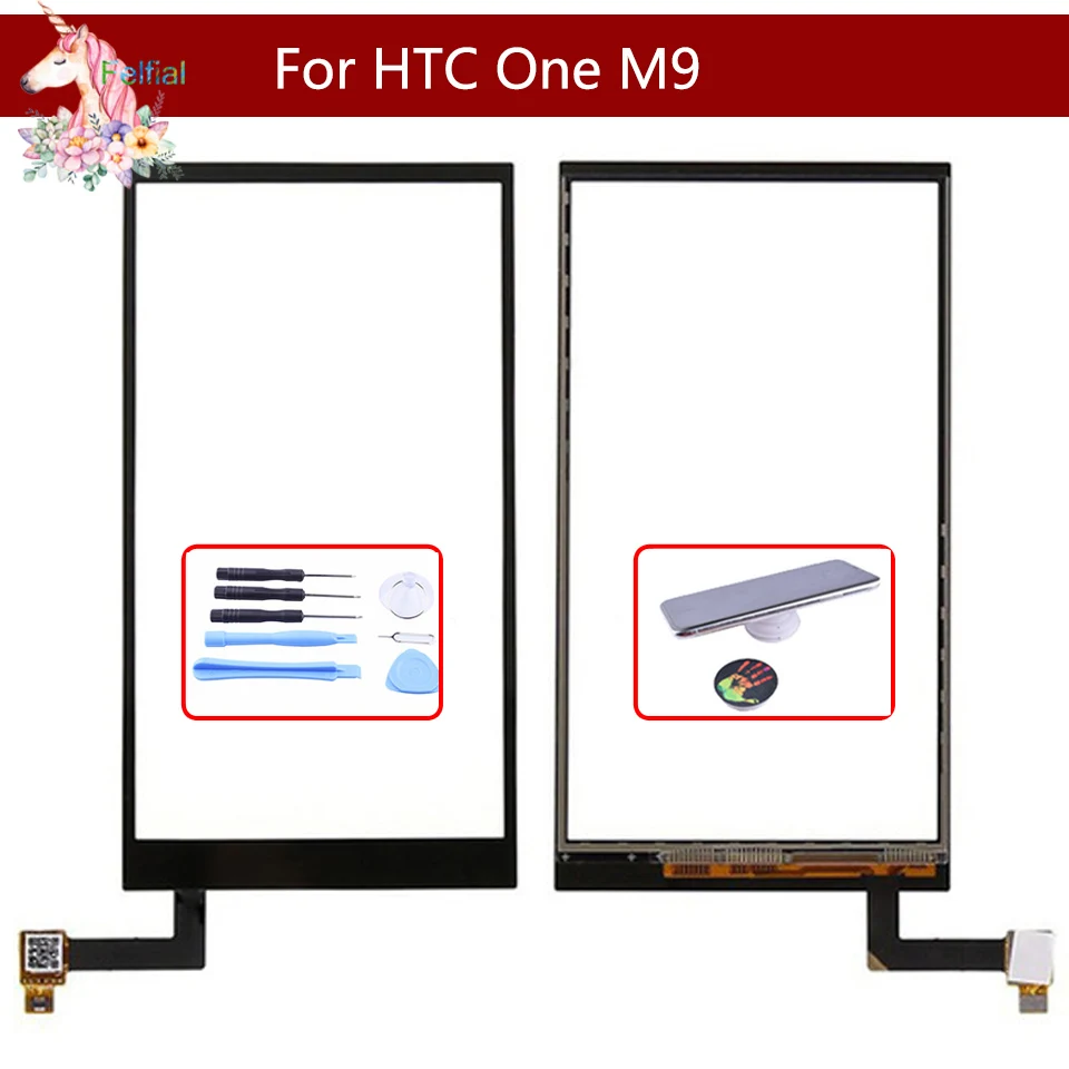 Высокое Качество 5 0 &quotдля HTC One M9 сенсорный экран сенсор дигитайзер стекло