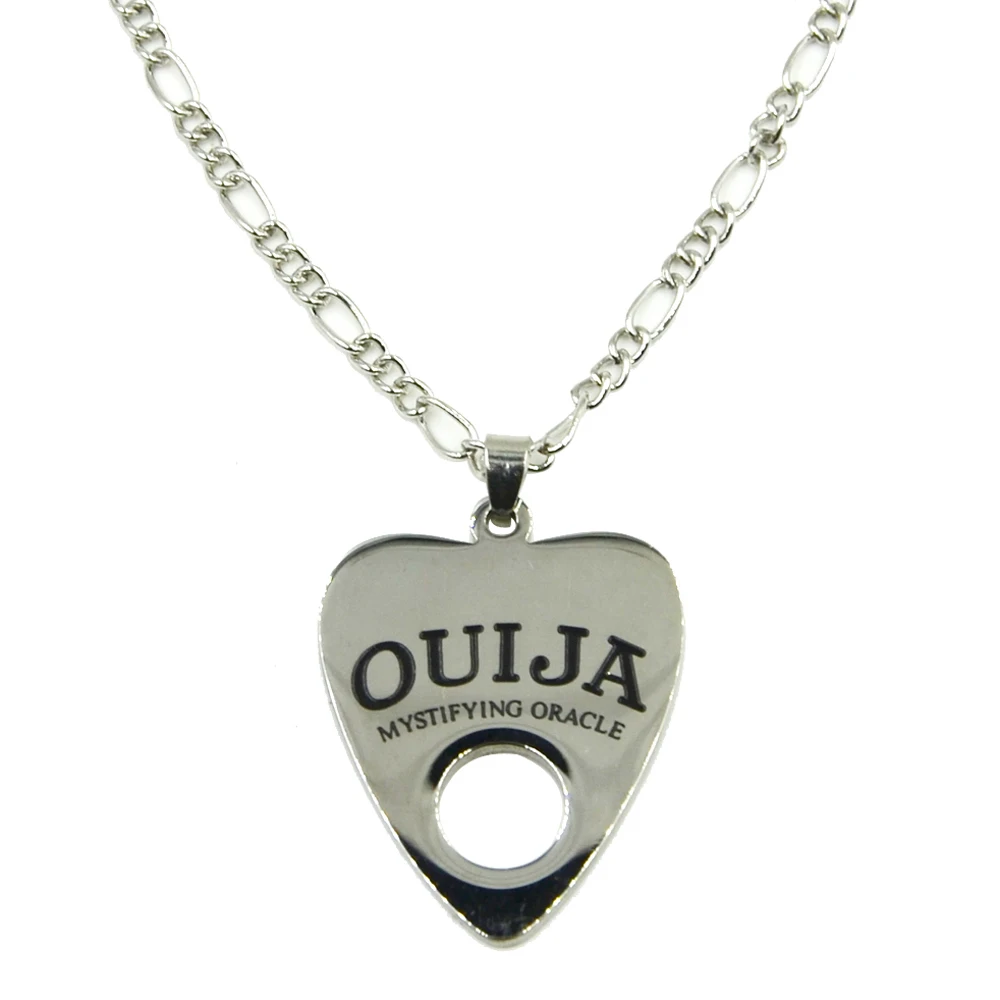 Модное ожерелье Ouija из нержавеющей стали ювелирные изделия для тела с 24-дюймовой
