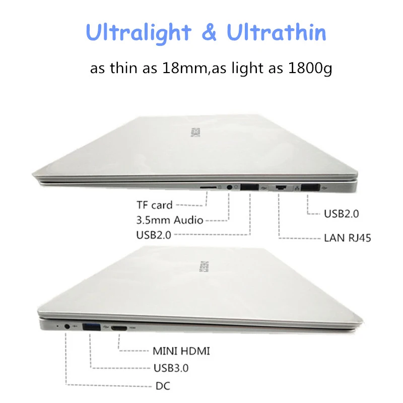 15 6 дюйма ГБ + 64 GB EMMC HDD в тел Apollo Lake N3450 Windows10 Системы 1920X1080P FHD ноутбук с батареей