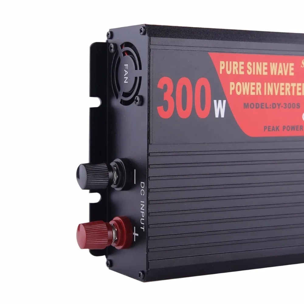 SUVPR DY-LG300S 300W DC 12V to AC 220V Pure Sine Wave Car Power Inverter with Universal Socket | Автомобили и мотоциклы