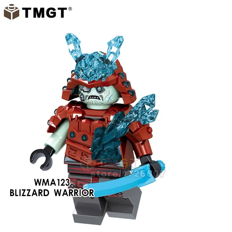 20 шт. Akita строительные блоки Char Archer Warrior GARMADON Swordsman Zane сборные Кирпичи игрушки для детей Подарки GA123-130
