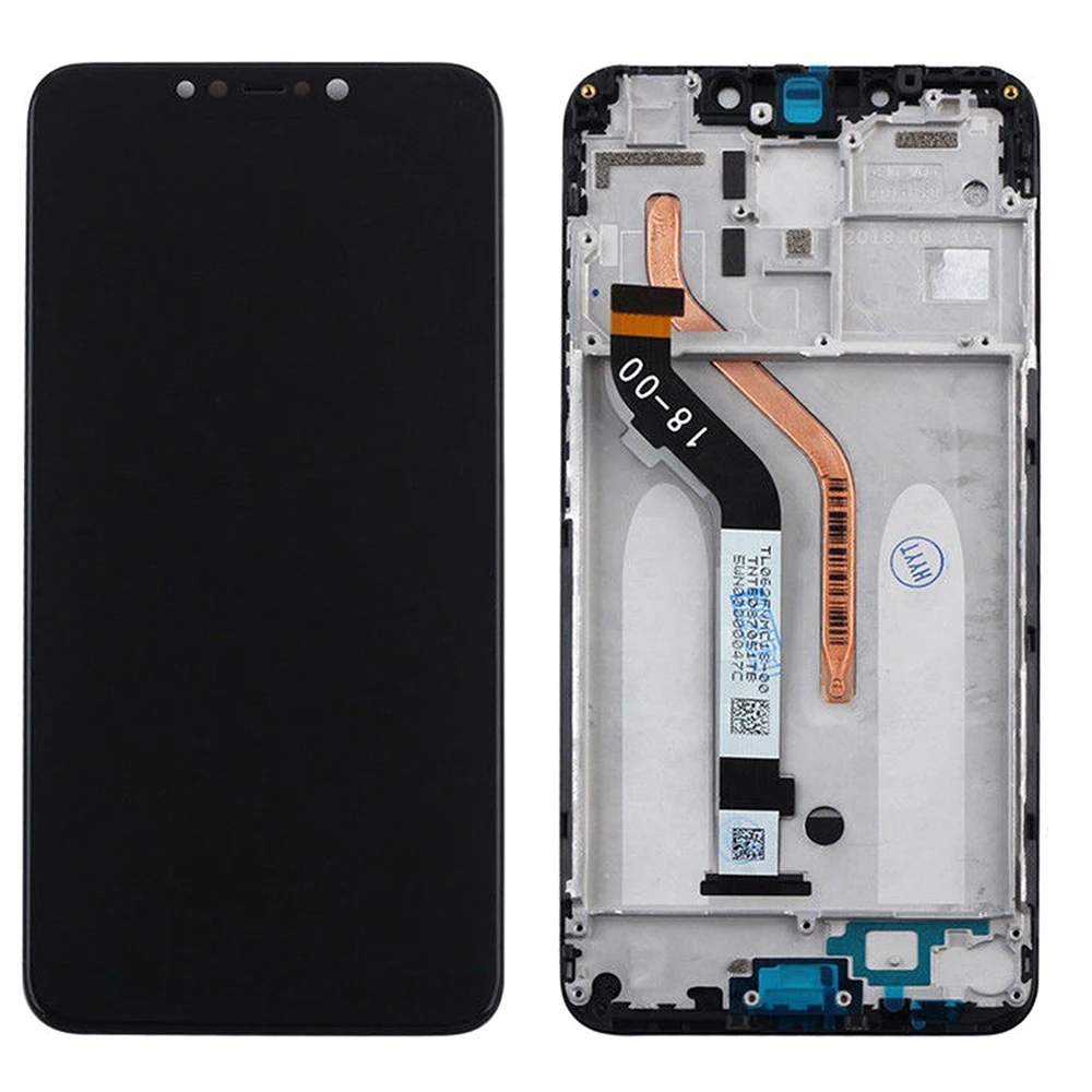 Для Xiaomi poco F1 ЖК дисплей сенсорный экран дигитайзер Датчик в сборе рамка для mi