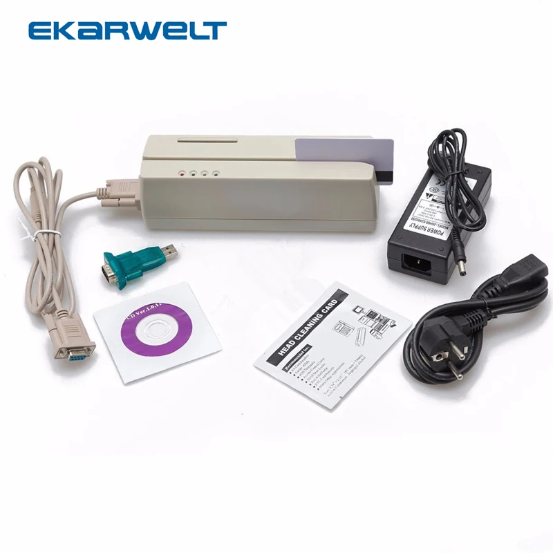 MCR200 Magnetic EMV Smart IC Stripe Chip Card Reader/Writer With SDK For Loco HiCo Track 1 2 3