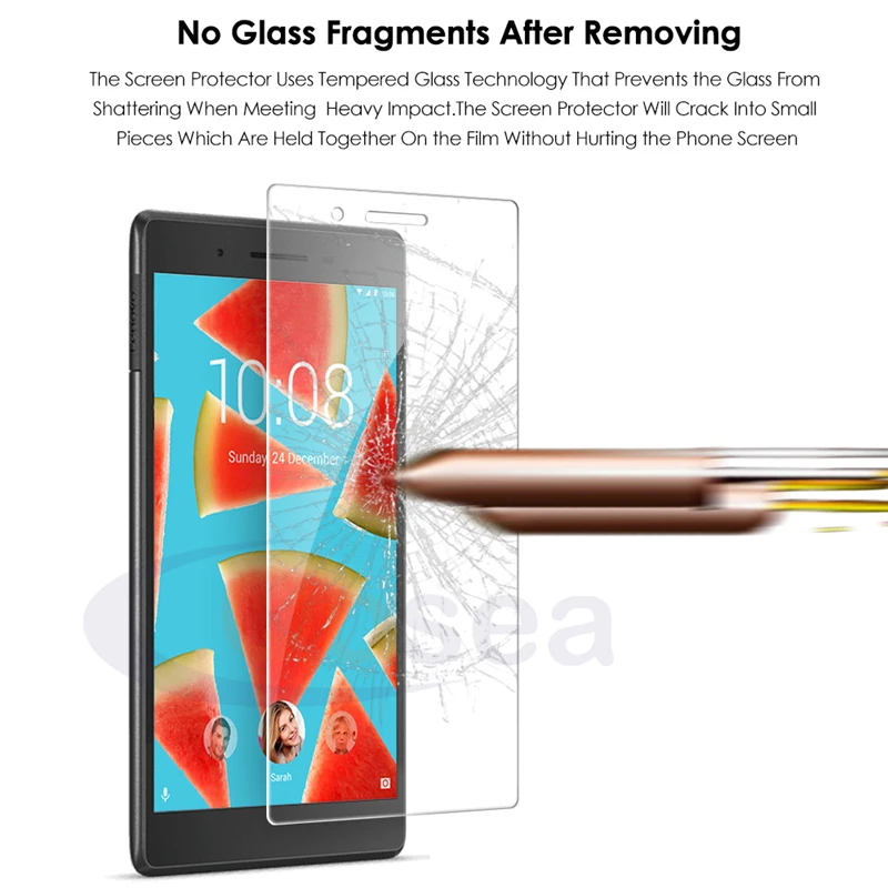 Qosea для lenovo Tab4 7 эфирные TB 7304F 7304I 7304X2017 закаленное стекло 9 H Tab основная Защитная