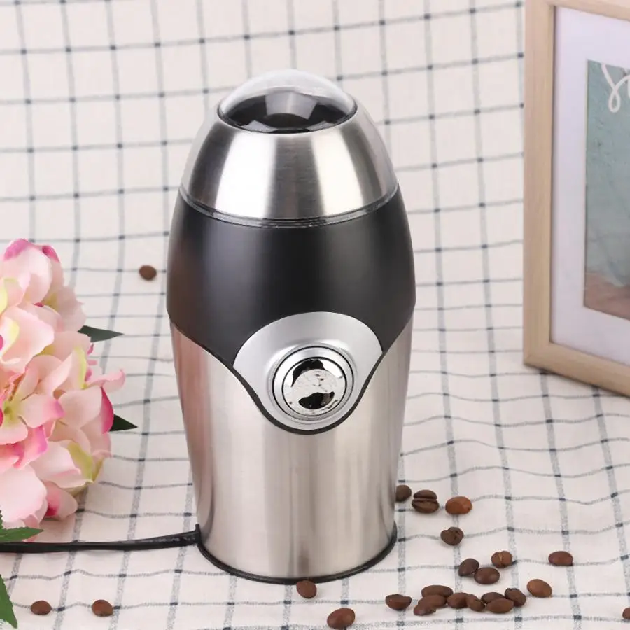 200W 600ml Electric Coffee Grinder Machine Coffee Bean Nut Spice Herb Mill Blade Grinding Machine Blender Home Kitchen EU220-240