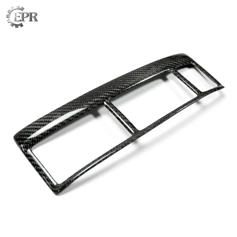 Для Nissan R34 GTR углеродное волокно Air Con Surround Stick on type(RHD) тюнинг отделка интерьера Аксессуары для R34 Air Con крышка