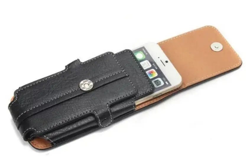 PU Leather Waist Belt Clip Hook Loop Phone Case For Motorola One Power Moto G5 G6 Z2 Z3 Play Z2 Z3 Force G5 E4 G5S G6 Plus X3 G3
