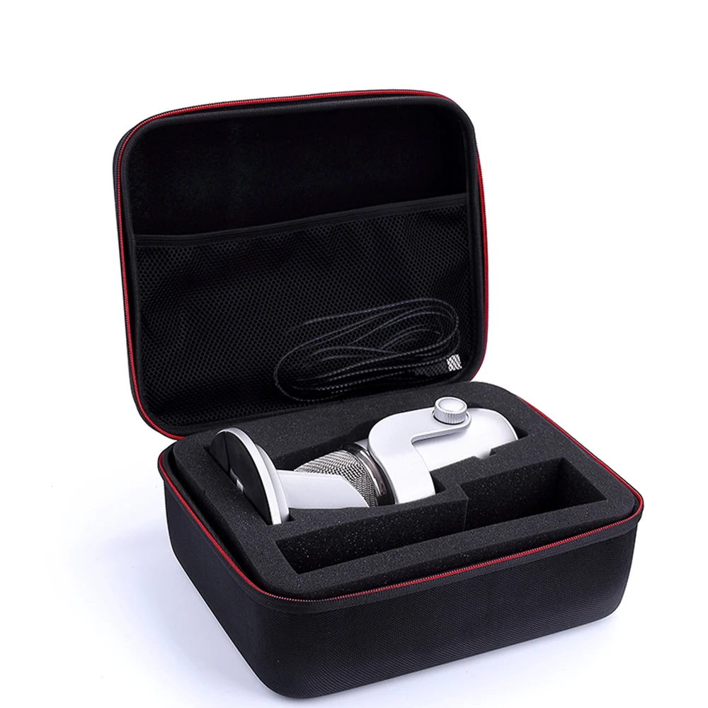 2020 New Top Hard Box Travel Carrying Storage Cover Case For Blue Yeti USB Microphone/Yeti Pro.Blackout Edition and Cable | Электроника
