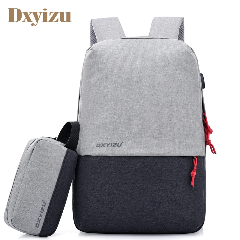 

Men's Usb Charging Backpack Laptop Bags Students Preppy Style Women's School Bag For Boys Travel Large Capacity Unisex Backpacks
