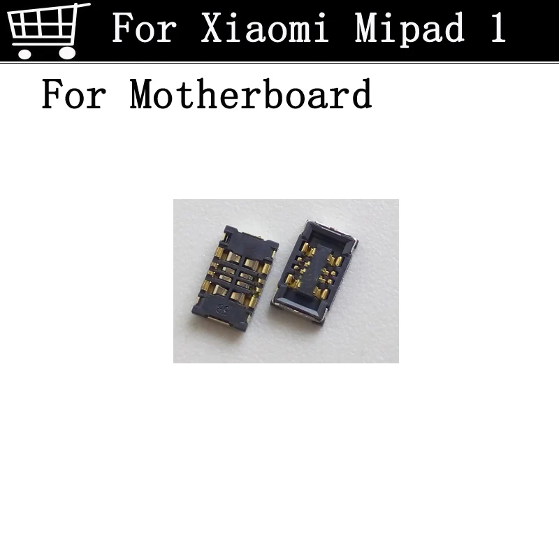 

2PCS New Original Inner FPC Connector Battery Holder Clip Contact replacement on motherboard For XiaoMi Mi Pad1 MiPad 1