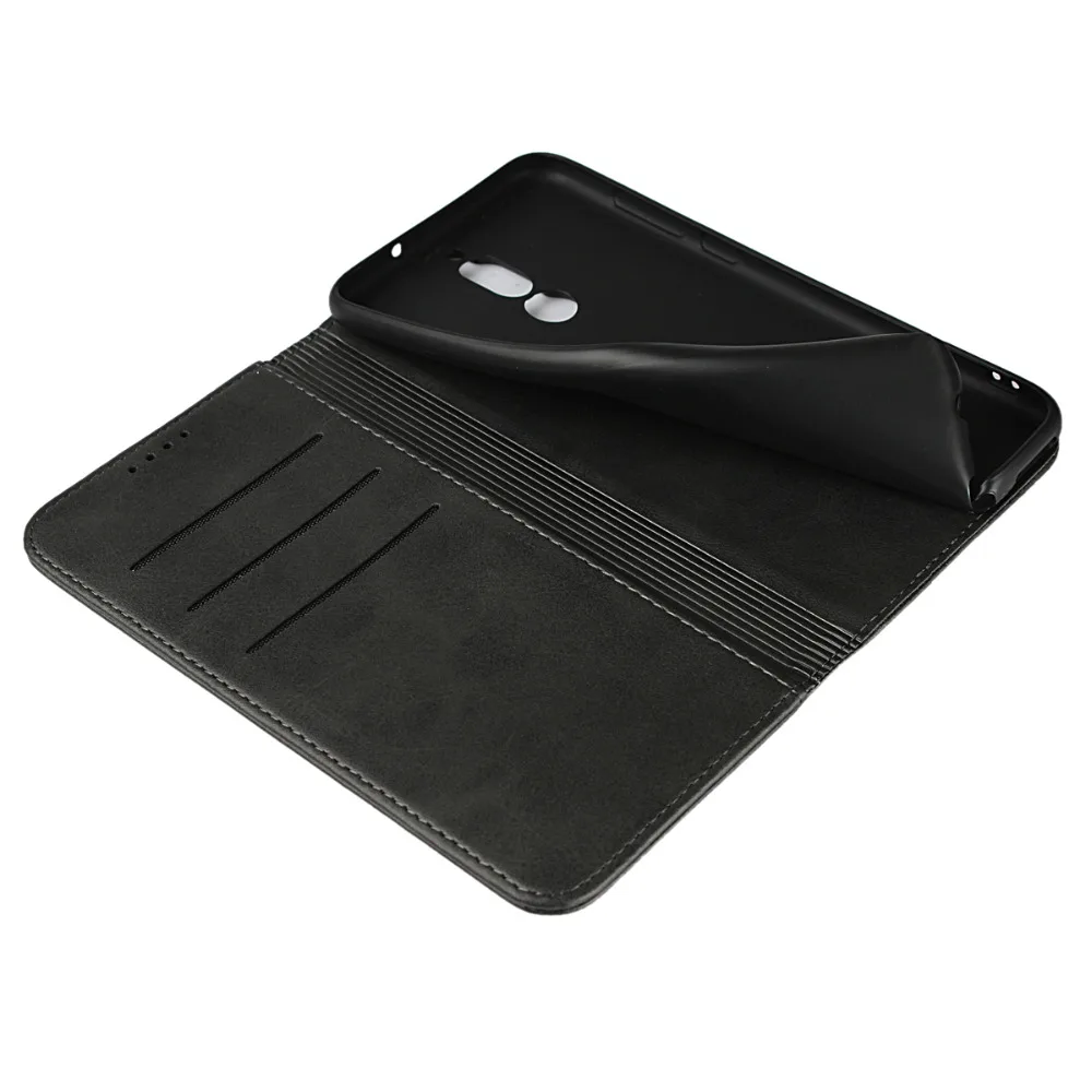 Чехол Etui для huawei mate 10 Lite, чехол, кожаный чехол, для huawei mate 10 Lite, роскошный телячий зернистый Магнитный Флип-кошелек, Fundas, сумка