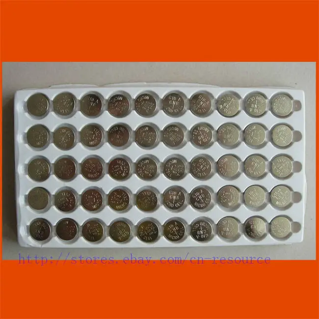 50 X AG10 LR1130 389 LR54 кнопочный поднос для батарей|50 x ag10|ag10 lr1130button cell |
