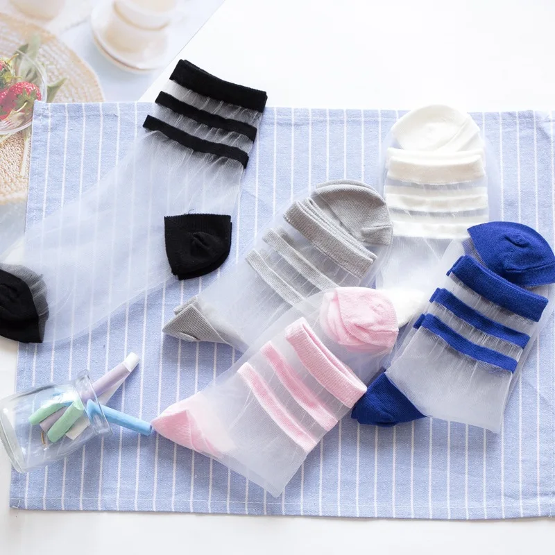 2017 Весна/Лето 1 парт/лот ультратонкие женские прозрачные цветные дышащие тонкие