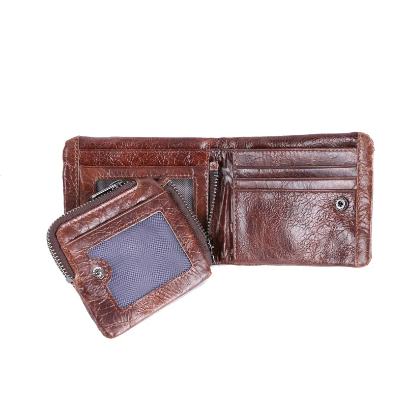 SYNARA Genuine Leather Mens famous Brand Wallets with Zipper Coin Pocket Designer Bifold Short Boy Purse | Багаж и сумки