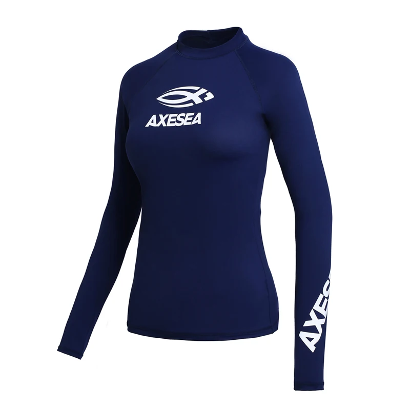 AXESEA купальный костюм женский Топ с длинным рукавом топ защитой от солнца