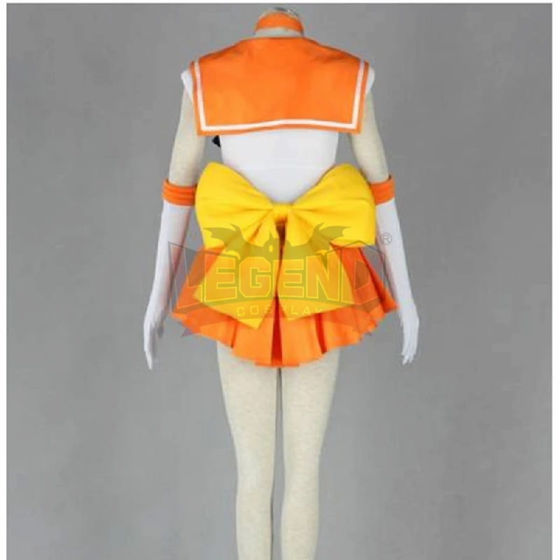Sailor Venus V Minako Aino косплей взрослый костюм Униформа наряд юбка индивидуальный